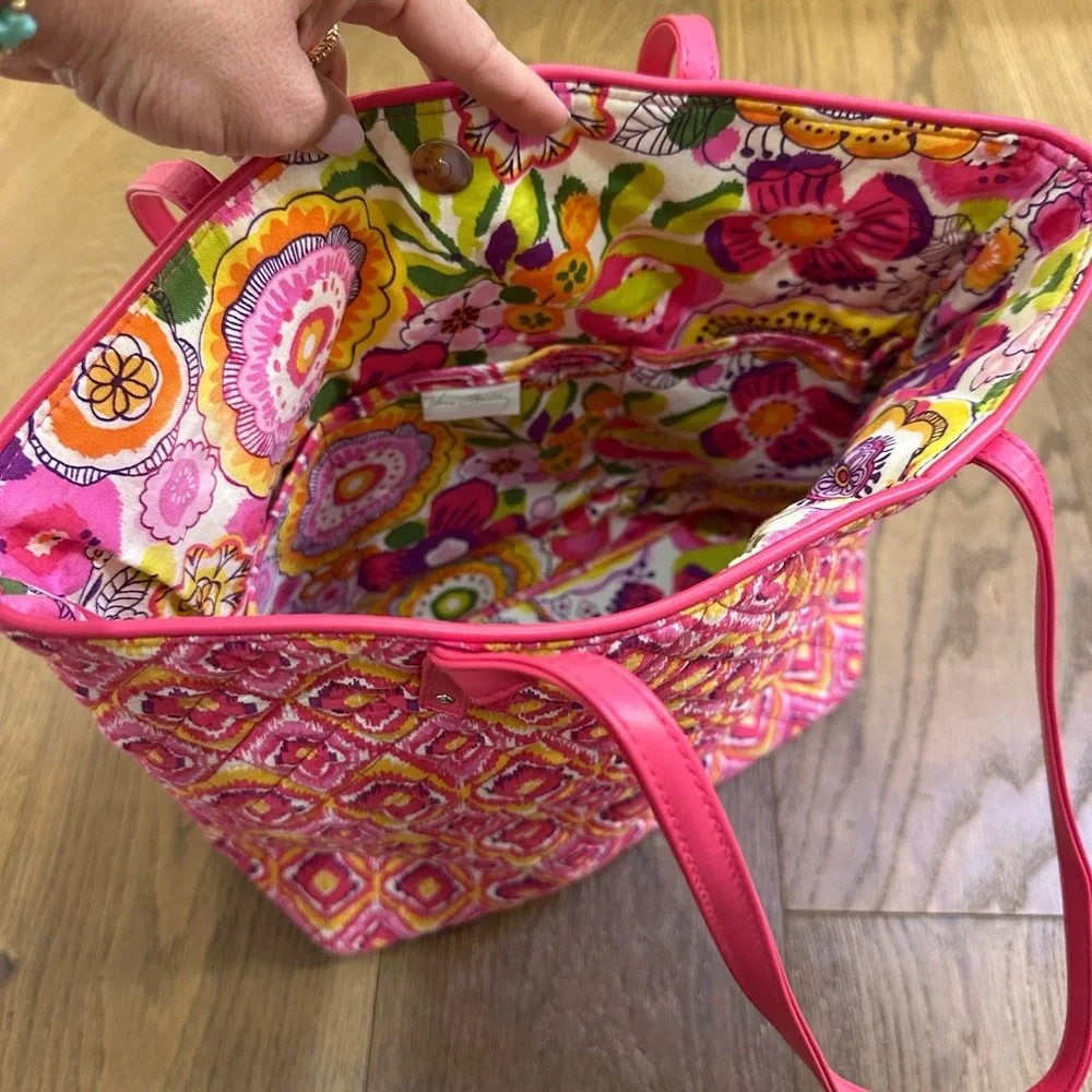 Vera Bradley Pink Patterned Day Tote